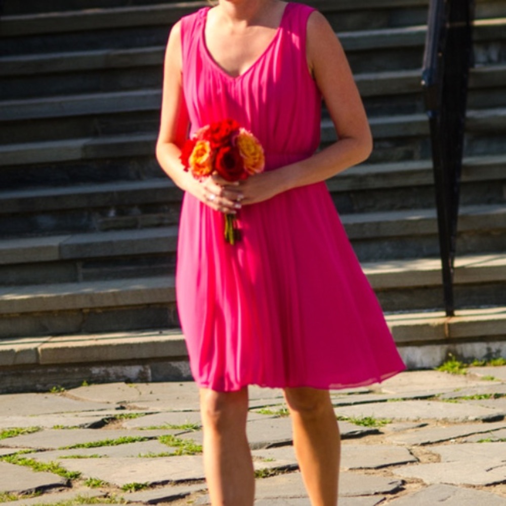 Jessica Simpson pleated dress